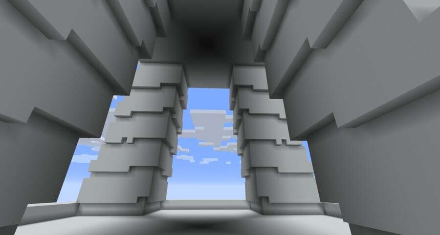 Эйфелева башня вид внутри