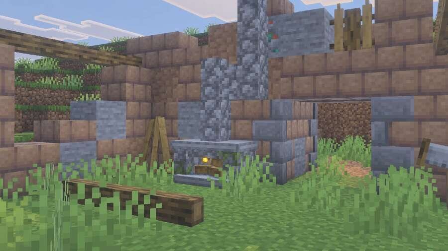 Красивая, средневековая постройка