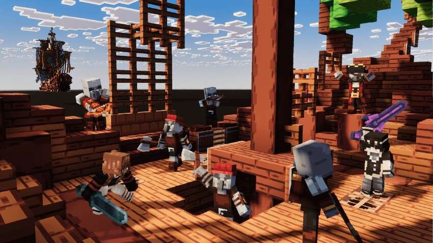 Мобы на Корабле