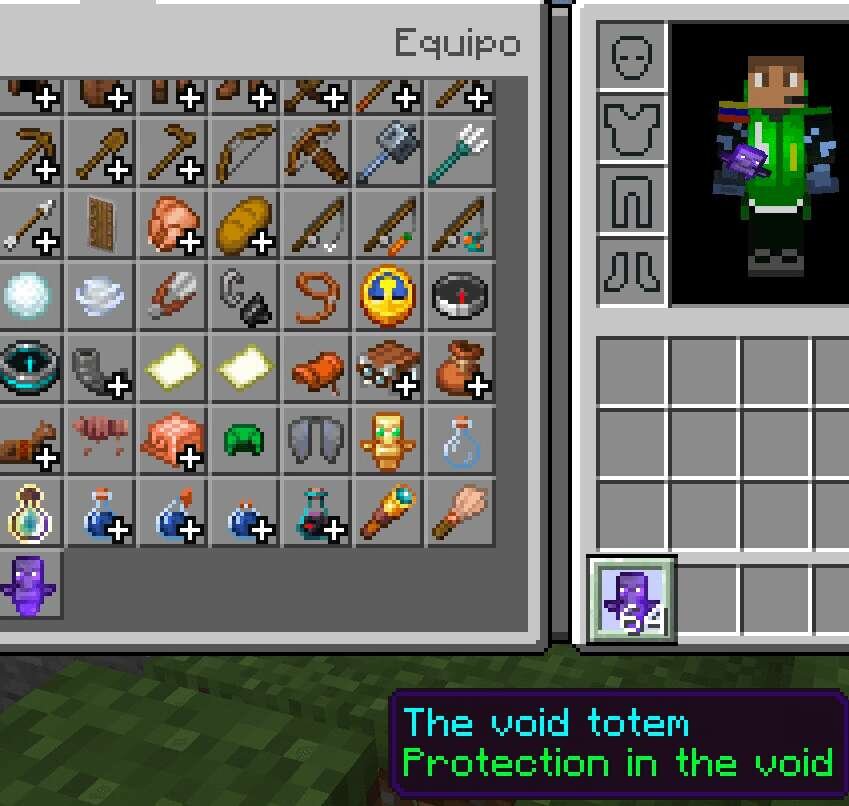 Тотем пустоты в инвентаре