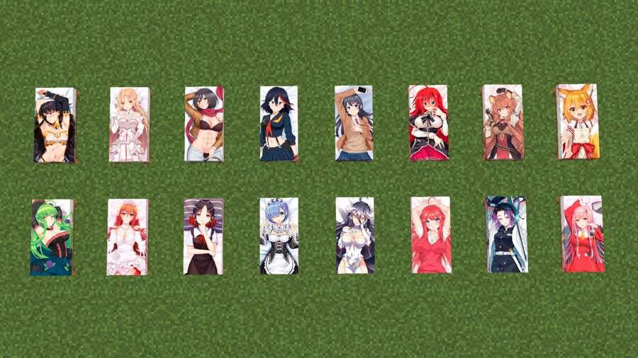 Кровати с персонажами аниме