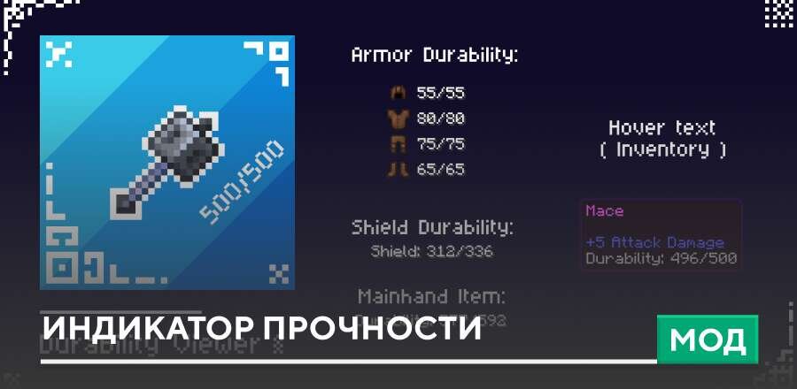 Мод: Индикатор прочности