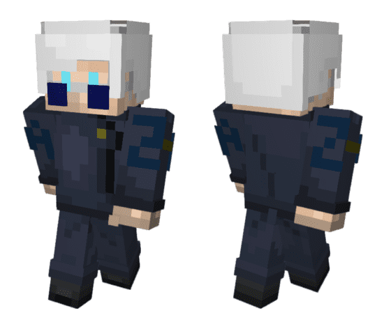 Скин Годжо в очках