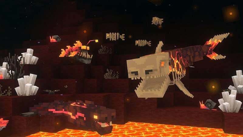 Морские мобы Нижнего Мира