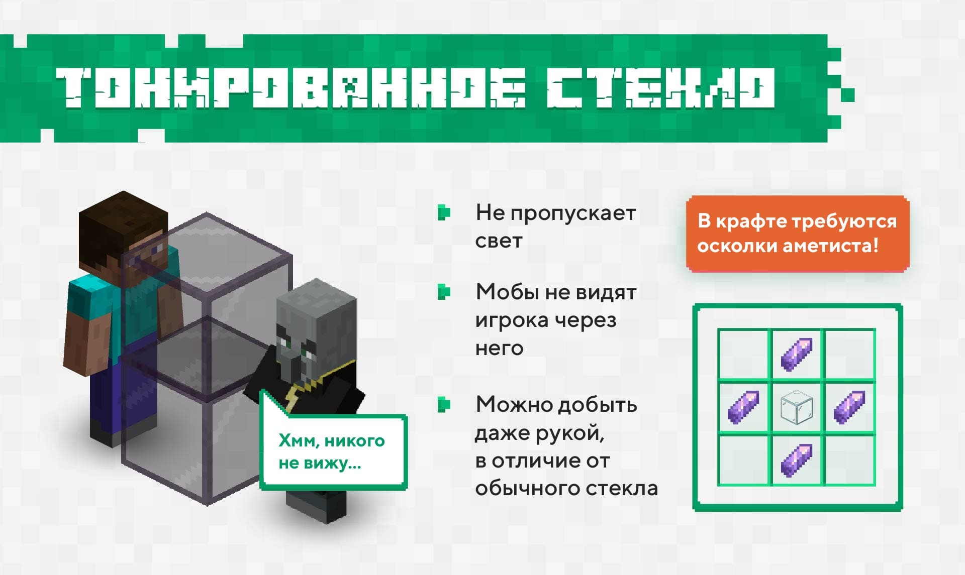 Описание и крафт тонированного стекла.